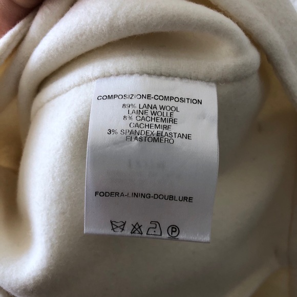 Gucci Winter White wool cashmere slacks sz: 46 NWT - Picture 9 of 10